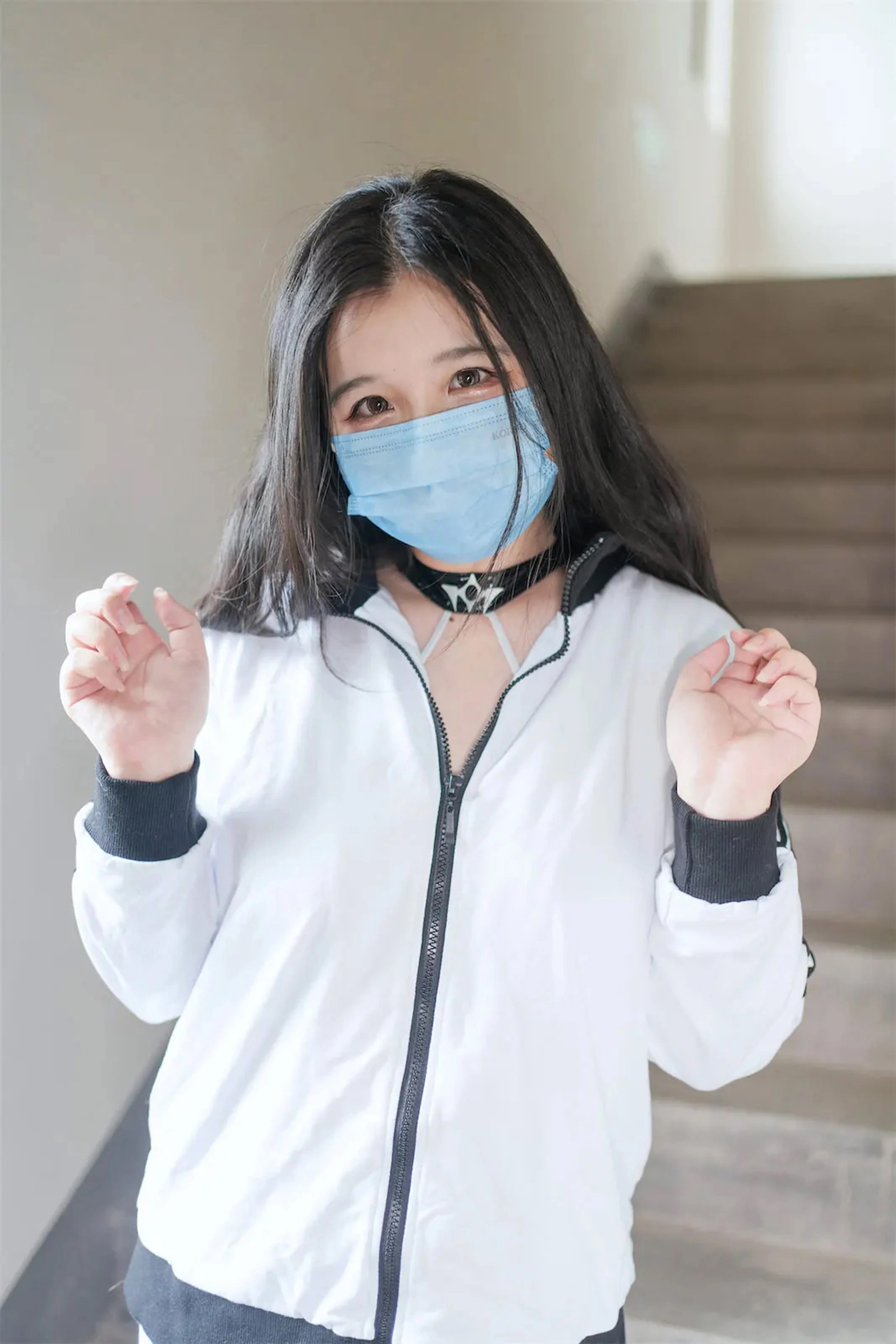 阿半今天很开心 - NO.056 M楼梯[63P1V]-XikXak